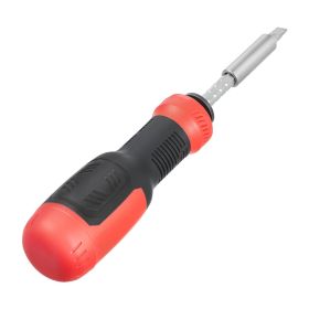 VEVOR Screwdriver Set, 13 in 1 Magnetic Multi Bit Mini Nut Driver Set, Phillips, Flat Head, Torx, Square Bits for Men