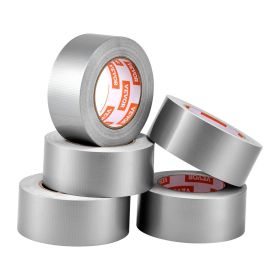 VEVOR 5-Pack Duct Tape, 2 in x 30 Yards, No Residue Strong Adhesive Waterproof Temperature-Resistant Heavy Duty Duct Tape, Tear by Hand